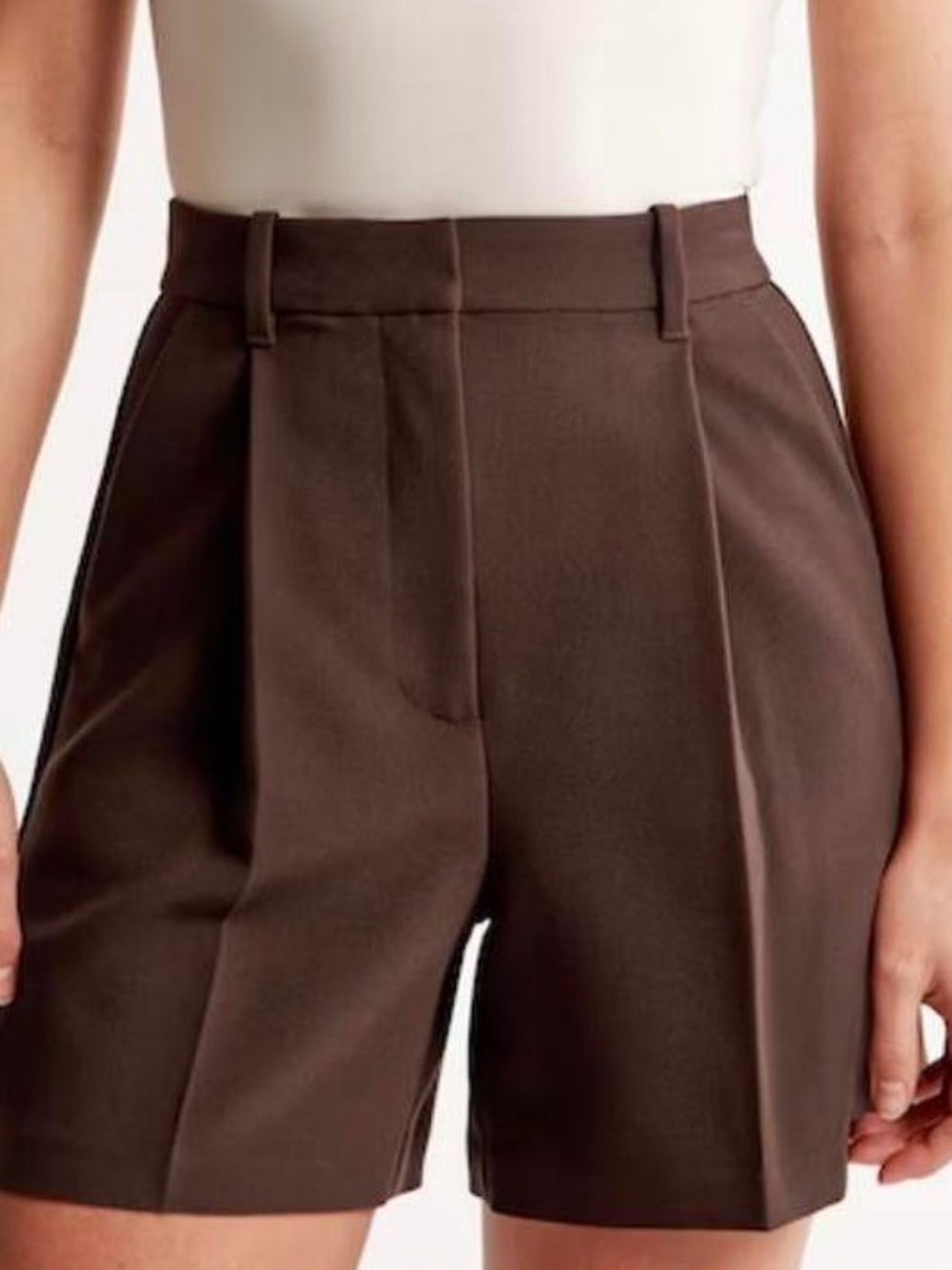 Ultra High Rise Tailored Shorts